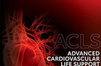 AHA Advanced Cardiovascular Life Support logo | red transparent heart